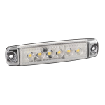 LAMPA 97023 SET 20 PZ LUCE INGOMBRO A 6 LED MONTAGGIO IN SUPERFICIE 12/24V