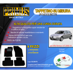 Tappetini su misura per Alfa Romeo 147 2000/2010 con 4 attacchi