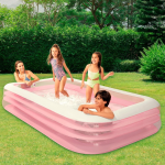 Intex 58487NP piscina gonfiabile Family Rosa rettangolare 305 x 183x56 cm