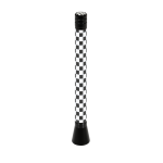 Flag, stelo antenna - 11 cm - Chequered