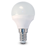 Led Sfera 5,5We14 -Lumen 470 -6500K Fredda*