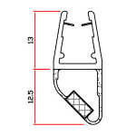 Guarnizione X Box Doccia Mt.2 Mod.412 Sns+Nsn