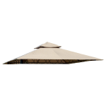 Top Copertura X Gazebo Eden Beige Scuro