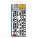 Spell-It, assortimento completo in espositore da 360 pezzi - 60x30 mm