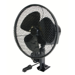 VENTILATORE OSCILLANTE DA VIAGGIO PORTATILE INTERNI PER AUTO PRESA ACCENDISIGARI