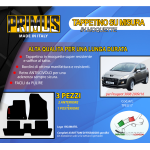 Tappetini su misura per Peugeot 3008 dal 05.2009/16 con 2 attacchi 3 Pezzi